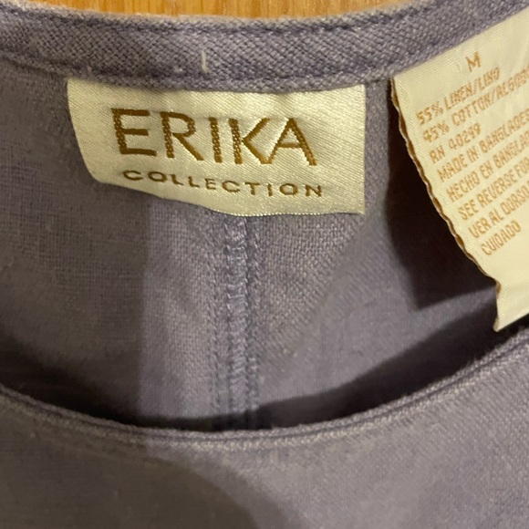 Erika Sleeveless Linen Dress Size Medium - Picture 3 of 7